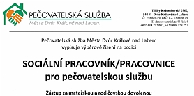 ikona článku Hledáme do týmu sociálního pracovníka/sociální pracovnici